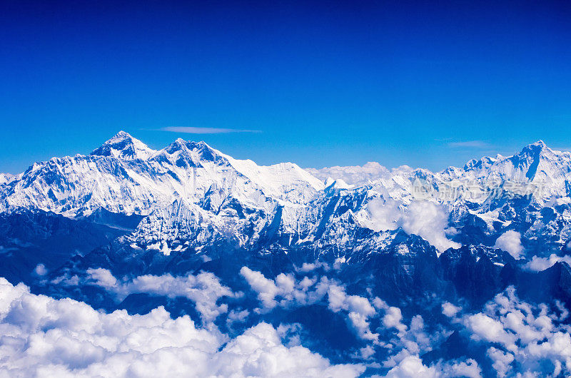 Aerial view of Himalaya